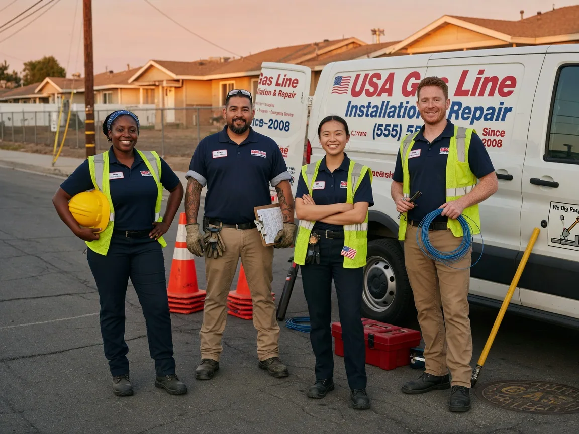 Gas Line Installation company in Brandeis, CA